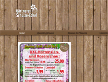Tablet Screenshot of gaertnerei-schulze-eckel.de